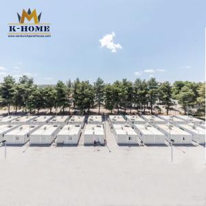 China Remote Locations Prefab Camp Fireproof Portable Modular Homes factory