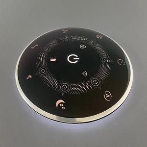 China Technology IMD In Mould Decoration Plastic PC Air Purifier Control Surface Cover factory