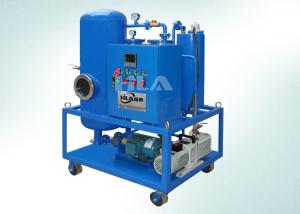 China Portable Vacuum Transformer Oil Filtration Machine Oil Decolorization  factory
