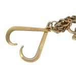 G70 Lifting Truck Winch Cable V Hooks Forged Towing Chains with Welded Chain