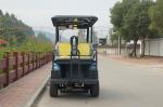 2 Front seats & 2 Rear Seat Lifted Hunting Off-Road Blue Electric Golf Cart for