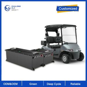 China Nominal Voltage 60V 72V 96V Lithium Iron EV Battery Pack for Electric Golf Carts 100AH 200AH 300AH factory