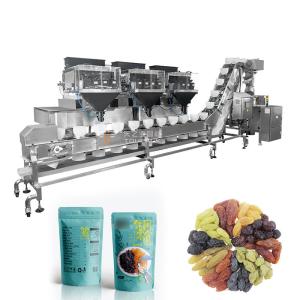 China Stainless Steel Mixed Nuts Canning Machine with PLC Control factory