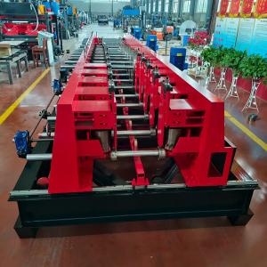C Channel Cable Tray Making Machine With Punching Holes
