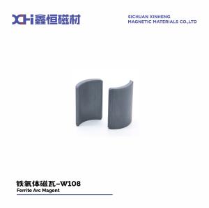 China 150T Pressure Pressing Ferrite Motor Magnets For Automobile Window Motors W108 factory