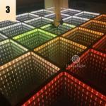 Hot Sell LED Dance Floor Portable LED 3D Mirror Dance Floor for DJ Stage