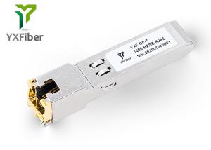 China Compatible SFP Module 1000BASE-T SFP To RJ45 Cat6/Cat5e factory
