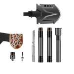 Folding Multifunctional Outdoor Engineering Shovel Aluminum Alloy 3Cr13