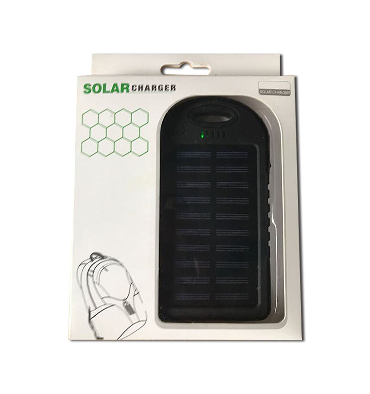 5V2.1A 4000mAh Carabiner Keychain Solar Power Banks