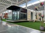 8.5m Prefabricated Office Pod Capsule Container House Wirh Intelligent Lighting