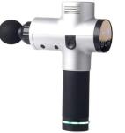 Red White Electric Portable Cordless Deep Muscle Massage Gun Home Fitness