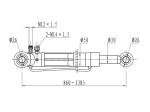 Truck Body Parts DAF XF 95 105 1444742 Hydraulic Tilt Cylinder