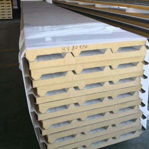 China 100mm Sandwich PUR Panel Metal Sheet PU Sandwich OEM factory