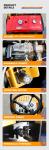 70Hz Excitation Frequency 1.5t Dual Wheel Fully Hydraulic European Standard