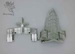 Silver Color Coffin Corners Casket Accessories Plastic Material
