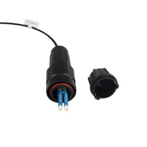 China New Type FTTA Rugged Fiber Optic Cable Assemblies FULLAXS Connector features prevent drop and loose mechanism factory