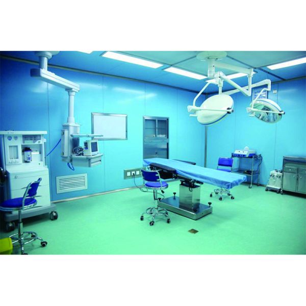China White Emergency Hospital Operating Theatre ISO 5 PVC Hygienic Standard factory