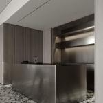 Prima Pull Down Kitchen Cabinet Kitchen Cabinets Modern Aluminum Mirror Polished
