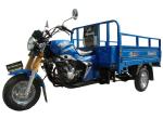 Blue Fuel Motor 150CC Cargo Tricycle With Round Headlight Load 800kg