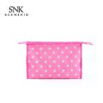 Polyester Portable Dot Printed Cosmetic Travel Bag