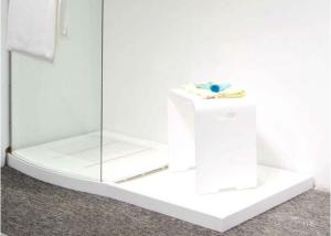 China Non Porous Non Slip Rectangular Shower Tray Easy To Install And Clean factory