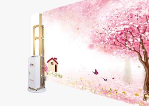 China Windows Mural Printing Machine Automatic Printing Speed 4 Pass 7 Meters Per Hour factory