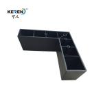 KR-P0261 Durable Plastic Cabinet Feet , Modern L Shaped Furniture Feet High