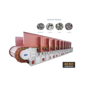 China 200TPH Capacity Apron Plate Feeder With 18.5kw Power Ore Feeding Equipment factory