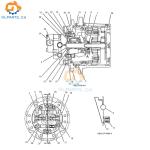 280-3097 288-3462 386-0783 284-0878 280-3097 Travel Gearbox with Motor for 303