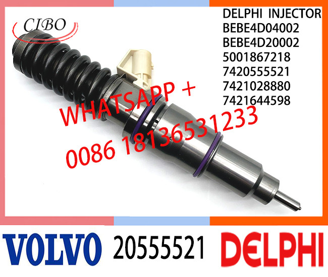 Diesel Injector 20555521 BEBE4D04002 BEBE4D20002 5001867218 21028880 85003042 E3.18 for REN-AULTT 11LTR EURO3 HI