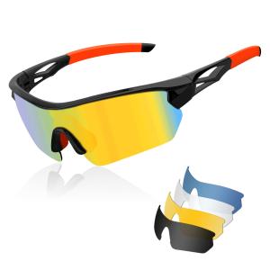 China Men Women Polarized Baseball Sunglasses With Polycarbonate Lenses factory