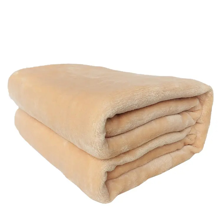 Stay Cozy and Warm with Our All-Season Extra Thick Polyester Coral Fleece Blanket