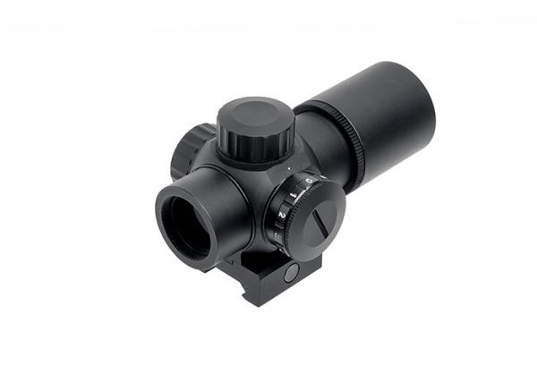 ANS Tactical Optics 1x20E Compact Prism Sight Scope Red Illuminated With 20mm
