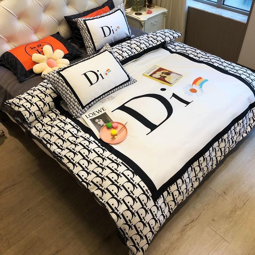 Grade A 3D Printed King Size Bedding Set Luxury Duvet Cover 133x72 Fabric Density