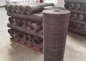 China 15 Mesh 0.44mm iron Black Wire Cloth 0.914m Width 30m Length factory