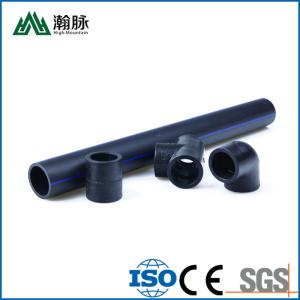 China 600mm 750mm HDPE Water Supply And Drainage Pipe Large Diameter PE Sewage factory