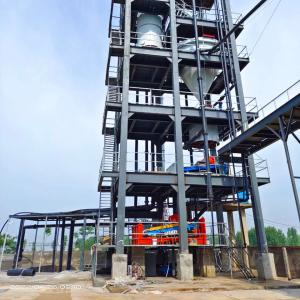 China Raw Material Processing Line Transforming Stones Rocks and Ores into Glass Grade Sand on sale