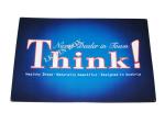 Rectangular Large Tin Ice Bucket Sign , Metal Drinks Bucket FDA SGS