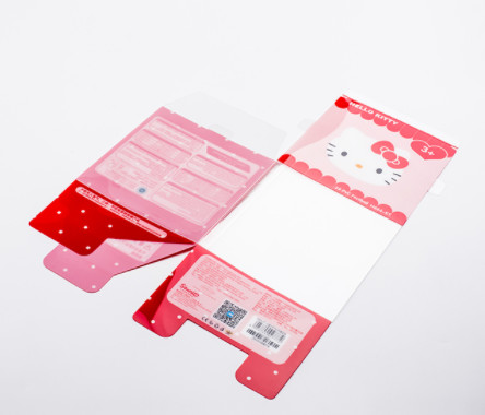 OEM Clear Durable Printed PVC Box , Printing Cartoon PVC Packaging Box