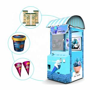 Hardware Material Refrigerated Vending Machine / Ice Cream Claw Machine