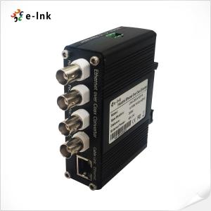 China Power Over Coaxial Ethernet Over Coax Converter DIN - Rail Wall Mount Installation factory