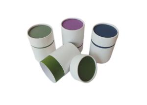 China Boutique Christmas Cylinder Gift Box Tube Tea Packaging 0.25mm-0.8mm Thickness factory