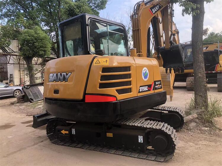 5ton SY55C Sany Excavator in with 5780KG Operating Weight and 0.23m3 Bucket Capacity