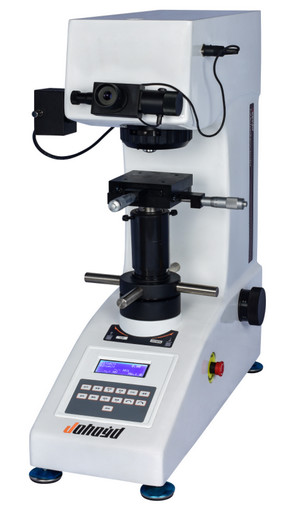 China Digital Eyepiece manual turret Vickers hardness testing Machine by weights loading factory