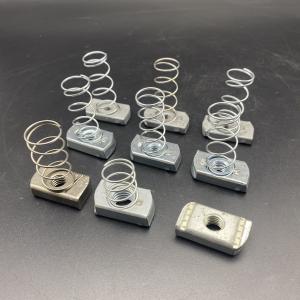 China Strut Accessories m6 m12 Customized Channel Spring Nuts factory
