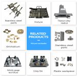 Precision CNC Milling Turning Parts Tolerance ±0.01mm for Automotive/ Medical