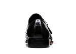 Adult Men's Dress Shoes Black Genuine Leather Brogue Style Shoes