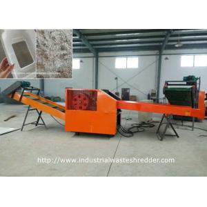 EPS Foam Industrial Shredder Machine Polystyrene Foam / Sponge Board Crusher
