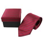 colorful silk necktie with match gift box collection