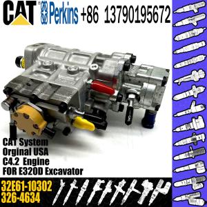 China CAT Fuel Pump, CAT 312D C4.2 Fuel Injection Pump 3264634 326-4634 Diesel Pump 32E61-10302 factory